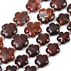 Natural Brecciated Jasper Beads Strands G-C220-E02-15mm-1