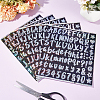 PVC Self-adhesive Laser Label Stickers DIY-WH0013-61C-4