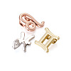 Fashewelry 3 Sets 3 Style Zinc Alloy Jewelry Pendant Accessories FIND-FW0001-10-3