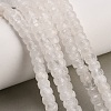 Natural Quartz Crystal Beads Strands GG-CBA792A-A01-4x7mm-1