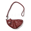 Soft Leather Croissant Clutch Bags AJEW-M043-04E-2