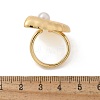 Brass Micro Pave Clear Cubic Zirconia Finger Rings for Women RJEW-U041-16G-5