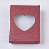 Textured Cardboard Jewelry Boxes CBOX-N012-07-4