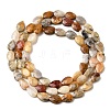 Natural Crazy Agate Beads Strands G-B159-A16-3