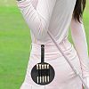 CHGCRAFT 2Pcs 2 Colors Imitation Leather Golf Tees Storage Bags AJEW-CA0003-31-5