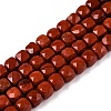 Natural Red Jasper Beads Strands G-N342-130-1