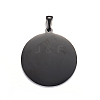 304 Stainless Steel Pendants LS-STAS-P063-09B-1
