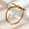 Adjustable Nylon Cord Bracelets LS-BJEW-C096-01G-22-1