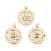 Brass Pendants ZIRC-I042-04G-1