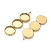 304 Stainless Steel Pendant Cabochon Settings STAS-K320-03B-G-2