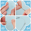 925 Sterling Silver Ends with Chain FIND-GA00001-3