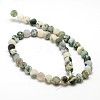 Natural Tree Agate Beads Strands G-G735-02F-6mm-2