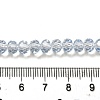 Transparent Baking Paint Glass Beads X1-DGLA-A034-T6mm-D13-4