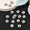 Brass Grade A Crystal Rhinestone Spacer Beads RB-A006-10MM-N-2