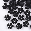 Spray Painted Eco-Friendly Iron Bead Caps X-IFIN-T009-08A-1