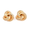 Brass Pave Clear Cubic Zirconia Charms KK-L274-10G-1