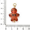 Christmas Handmade Lampwork Pendants STAS-C147-03D-3