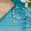 12Pcs 3 Styles Eco-Friendly Brass Watch Band Clasps KK-DC0004-67-5