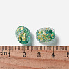 Handmade Foil Lampwork Beads Strands FOIL-Z001-06A-4