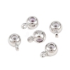 SHEGRACE Brass Tube Bails XGRPCP433-049P-1
