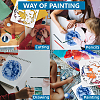 MAYJOYDIY US 1 Set PET Hollow Out Drawing Painting Stencils DIY-MA0004-95-6