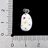 Brass Enamel Pendants KK-CBA10BC-03D-3