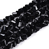 Opaque Glass Beads Strands LS-GLAA-N019-4mm-01-1