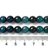 Dyed & Heated Natural Dragon Veins Agate Beads Strands X-G-P539-A01-28-5