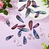 DIY Wing Dangle Earring Making Kit DIY-TA0005-44-6