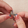16sets 4 Styles Iron Button Pins for Jeans PALLOY-KS0001-07-6