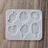 Ice Cream/Cake/Donut Pendant DIY Silicone Mold DIY-K073-09C-3
