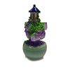 Natural Amethyst Pavilion Bonsai Decorations PW-WG69157-01-5