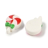 Christmas Theme Opque Resin Decoden Cabochons CRES-M036-03L-2