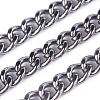 Iron Cuban Link Chains CH-R013-5x4mm-B-2