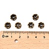 Brass Rhinestone Spacer Beads X-RB-A014-L8mm-01AB-NF-3