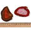 Natural Druzy Agate(Dyed & Heated) Big Pendants G-F646-02K-3