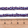 Handmade Lampwork Beads Strands X-BLOW-K001-01A-16-3