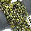 Natural Yellow Turquoise(Jasper) Beads Strands G-K389-E23-01-2