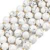 Natural Howlite Beads Strands G-C249-A13-16mm-3