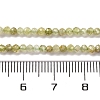 Natural Green Garnet Beads Strands G-A235-A02-01-5