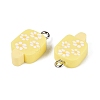 Handmade Polymer Clay Pendants CLAY-Q253-07P-04-2