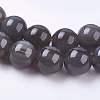 Natural Ice Obsidian Beads Strands X-G-E468-D01-6mm-3