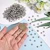1000Pcs 316 Surgical Stainless Steel Bead Caps STAS-ME0003-22-3