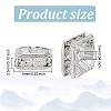 Rhinestone Spacer Beads X-RSB071NF-01S-2