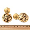 304 Stainless Steel Enamel Stud Earrings EJEW-Z084-15G-04-5