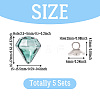 DIY Diamond Glass Bottles Pendants Making Kits DIY-TA0012-40C-3