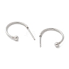 201 Stainless Steel Stud Earring STAS-C117-06B-P-2