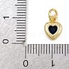 Brass with Cubic Zirconia Pendants KK-A269-67C-G-3