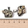 Natural Dalmatian Jasper Pendants G-B127-02P-03-3