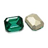 Faceted Rectangle Glass Pointed Back Rhinestone Cabochons RGLA-A017-6x8mm-S02-2